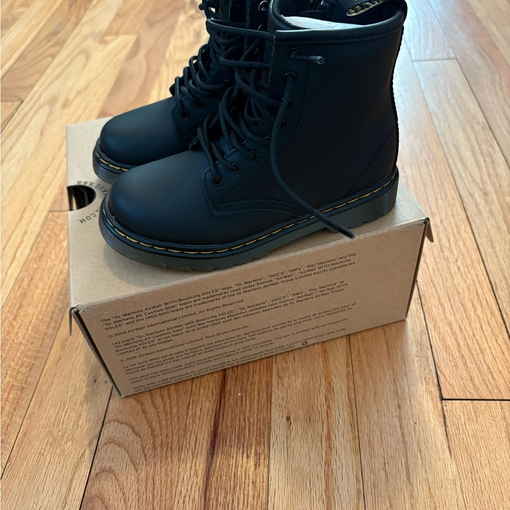 Dr. Martens Black Lace-Up Boots